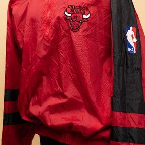 Chicago Bulls Vintage Reversible Players Pull Over
